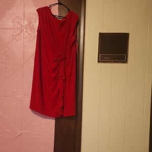 Elegant Red Women's Dress